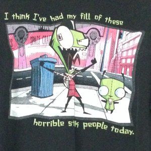 Invader Zim Gir Vintage Hot Topic Long 